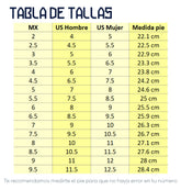 Garantía de Talla Tenis Oficiales Club América